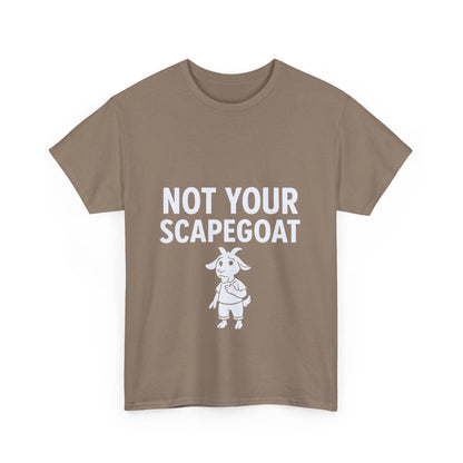 Not Your Scapegoat | Bold Mental Health & Narcissism Recovery Tee