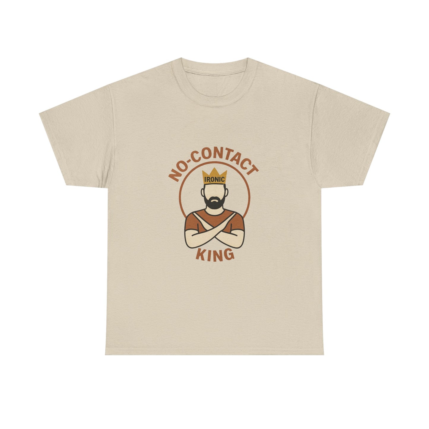 No-Contact King  – Narcissistic Survivor Tee | Lights