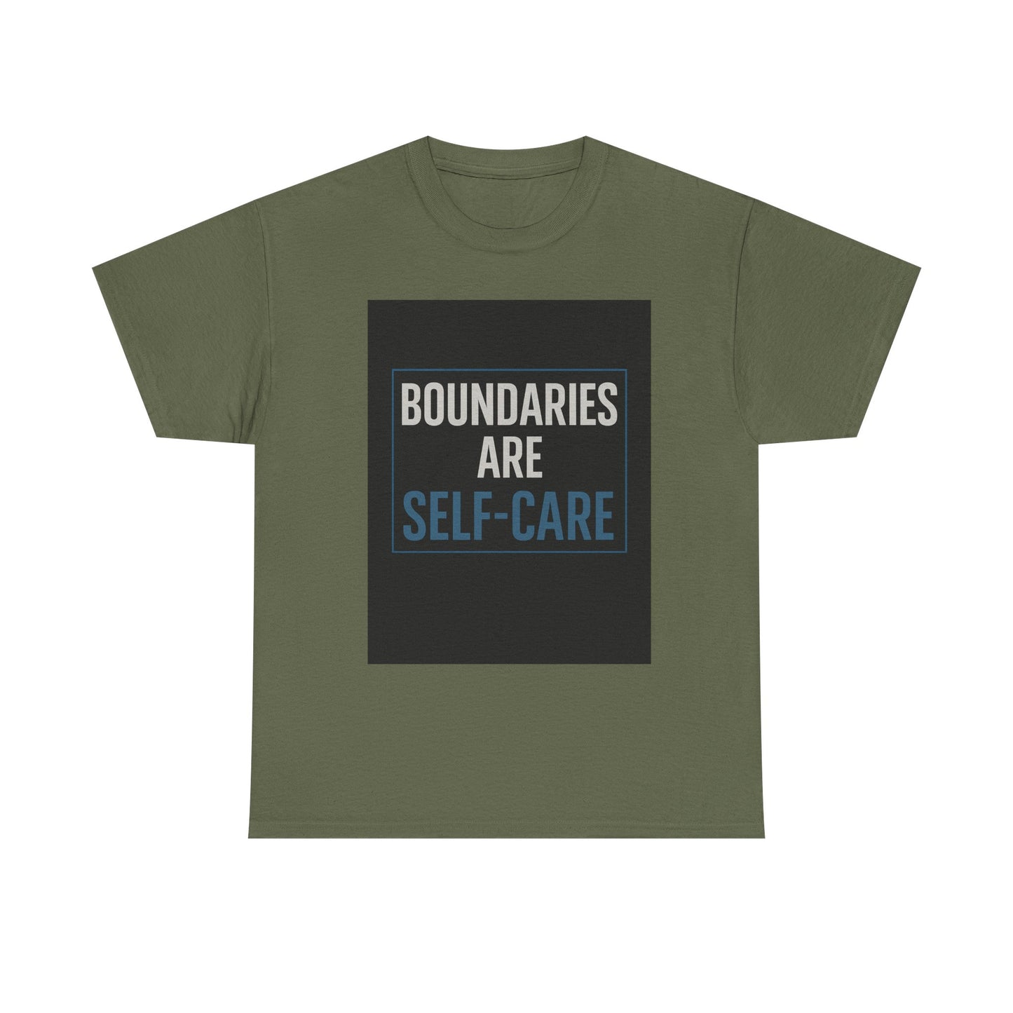 Boundaries Are Self-Care | Mental Health Awareness T-Shirt | Dark