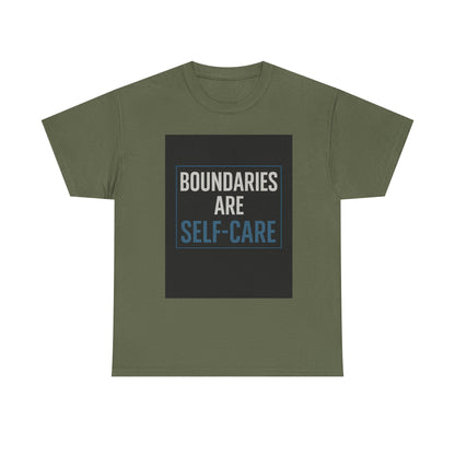 Boundaries Are Self-Care | Mental Health Awareness T-Shirt | Dark