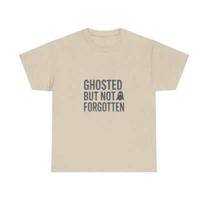 Ghosted But Not Forgotten™ | Retro-Spooky Ghost Graphic T-Shirt (Lights)