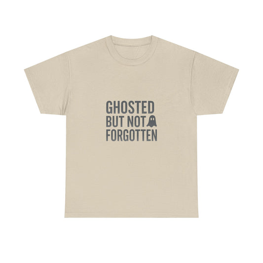 Ghosted But Not Forgotten™ | Retro-Spooky Ghost Graphic T-Shirt (Lights)