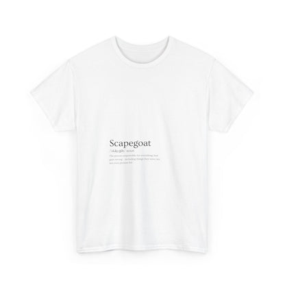 Scapegoat Definition Tee Light colors Edi – Funny Dysfunctional Family Blame Collector Shirt