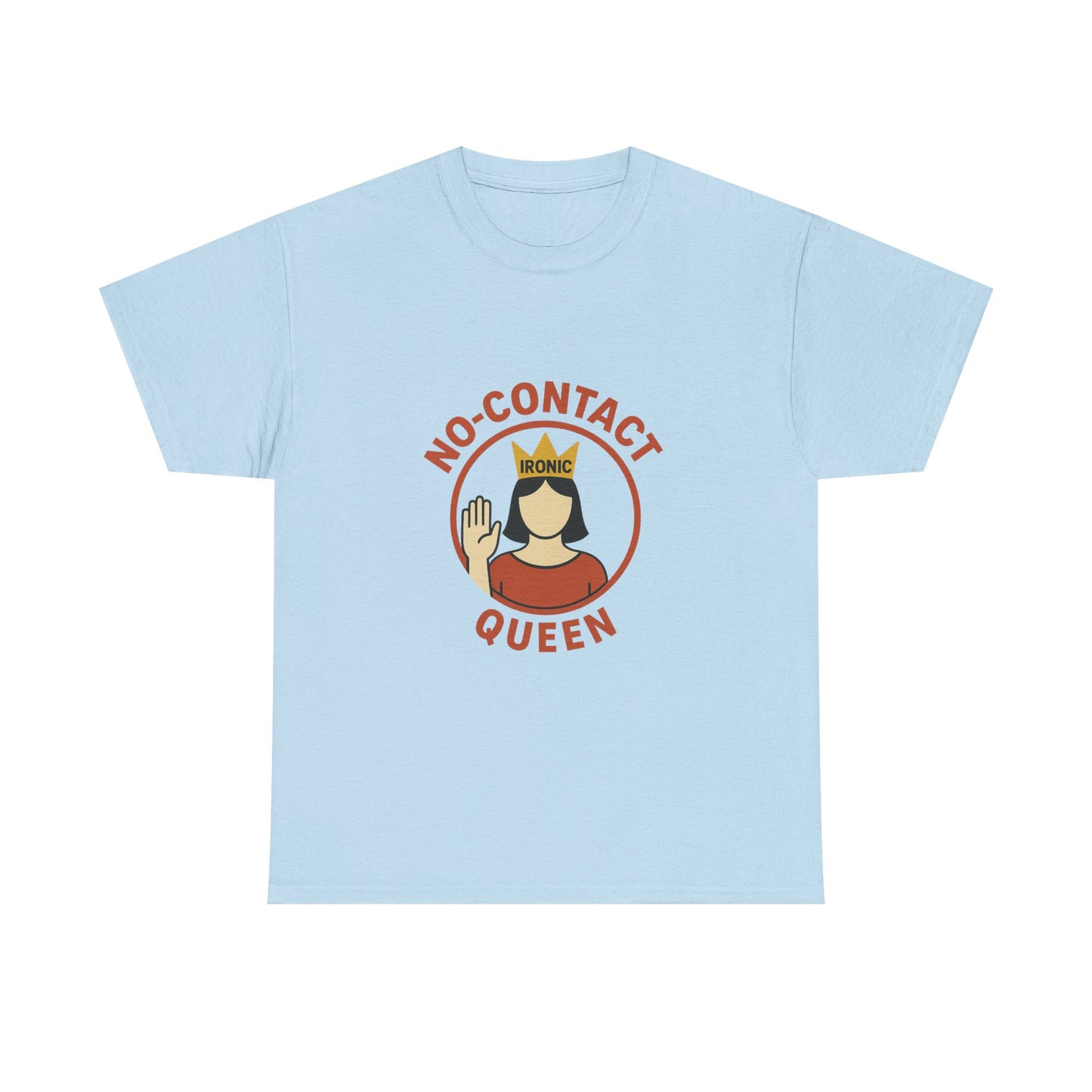 No-Contact Queen – Narcissistic Survivor Tee | Lights