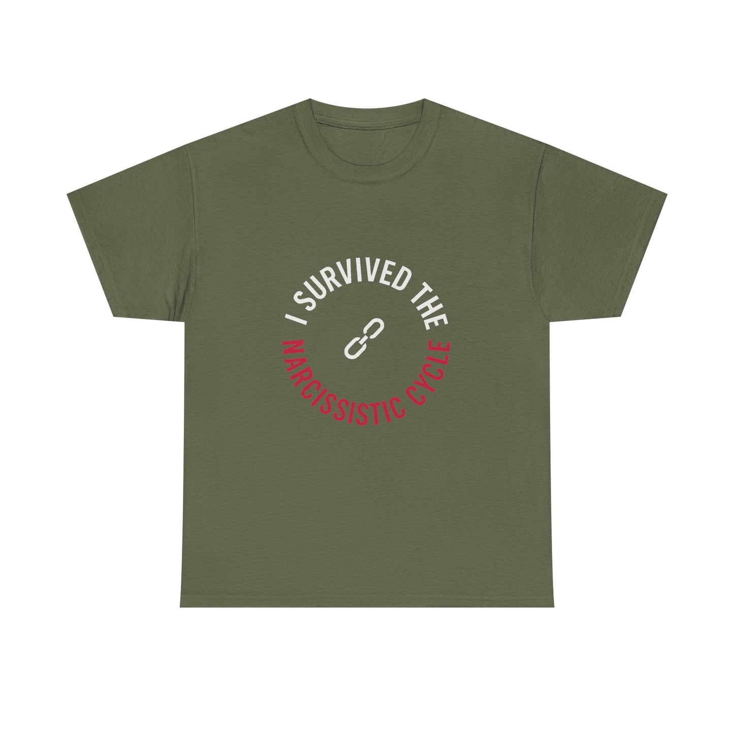 I Survived the Narcissistic Cycle – Empowerment Statement T-Shirt | Dark